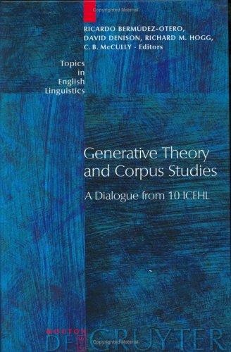 Generative theory and corpus studies  : a dialogue from 10 ICEHL