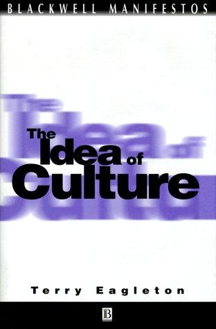 The idea of culture