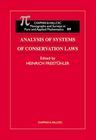 Analysis of systems of conservation laws