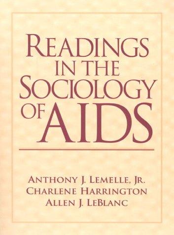 Readings in the sociology of AIDS