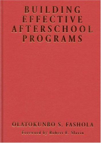Building effective afterschool programs