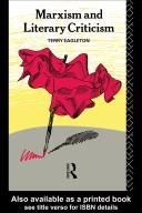 Marxism and literary criticism