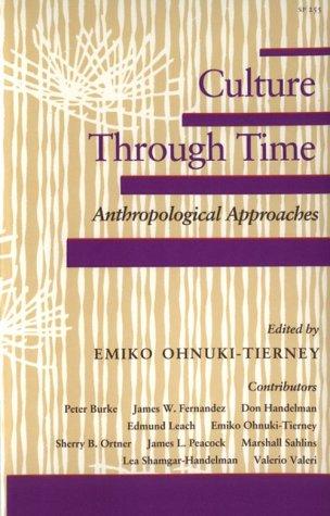 Culture through time : anthropological approaches
