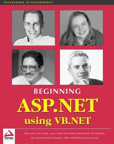 Beginning ASP.NET using VB.NET