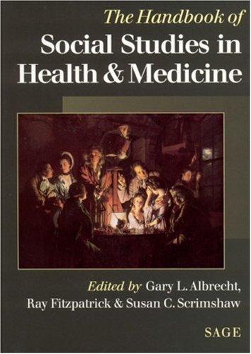 Handbook of social studies in health and medicine