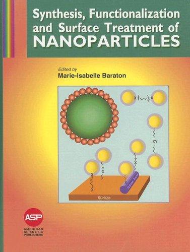 Synthesis, functionalization and surface treatment of nanoparticles