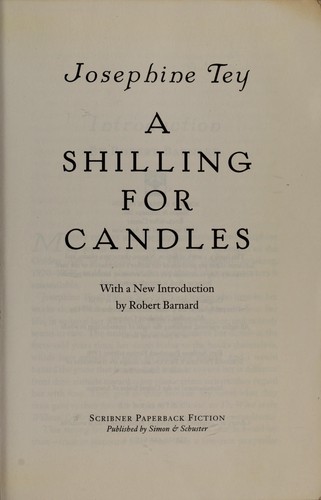 A shilling for candles