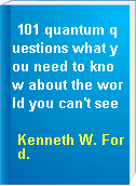 101 quantum questions what you need to know about the world you can't see