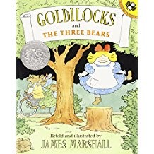 Goldilocks and the three bears
