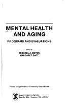 Mental health and aging  : programs and evaluations