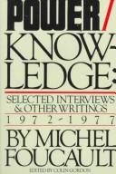 Power/knowledge : selected interviews and other writings, 1972-1977