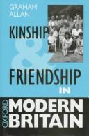 Kinship and friendship in modern Britain