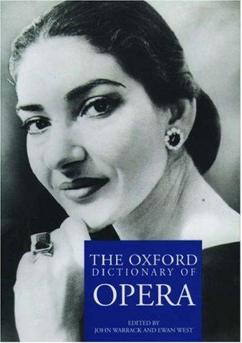 The Oxford dictionary of opera